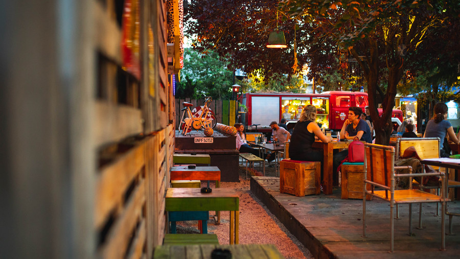 Vintage Industrial bar