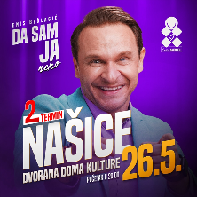Enis Be&scaron;lagić: Da Sam Ja Neko @ Na&scaron;ice, 26.05.2026