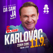 Enis Be&scaron;lagić: Da Sam Ja Neko @ Karlovac
