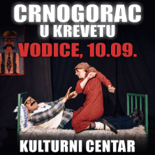 Komedija: Crnogorac u krevetu @ Vodice - ODGOĐENO S 19.03.2026