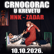 Komedija: Crnogorac U Krevetu @ Zadar