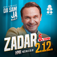 Enis Bešlagić: Da Sam Ja Neko @ Zadar .