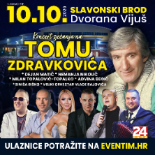 Koncert "Sjećanje Na Tomu Zdravkovića" @ Slavonski Brod