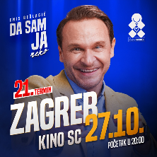 Enis Be&scaron;lagić: Da sam ja neko @ Zagreb, 27.10.2026