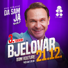 Enis Bešlagić: Da Sam Ja Neko @ Bjelovar