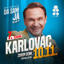 Enis Be&scaron;lagić: Da Sam Ja Neko @ Karlovac