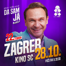 Enis Be&scaron;lagić: Da sam ja neko @ Zagreb, 28.10.2026