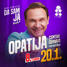 Enis Be&scaron;lagić: Da Sam Ja Neko @ Opatija, 20.01.2027
