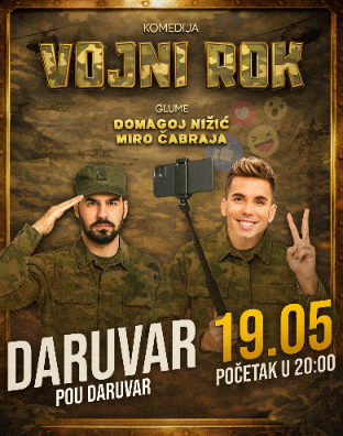 Komedija &ldquo;Vojni Rok"