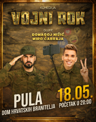 Komedija &ldquo;Vojni Rok"