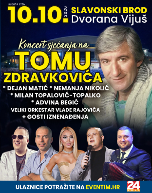 Koncert "Sjećanje Na Tomu Zdravkovića