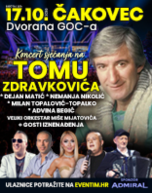 Koncert "Sjećanje na Tomu Zdravkovića"