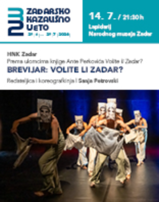 Predstava: Brevijar: Volite Li Zadar?