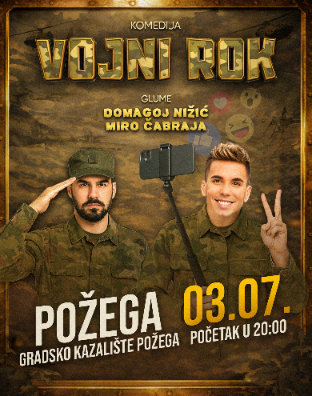 Komedija Vojni Rok