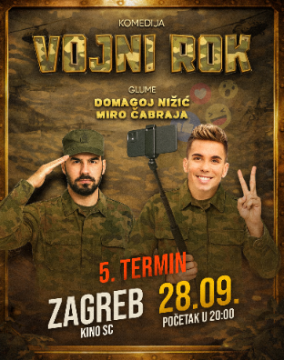 Komedija Vojni Rok