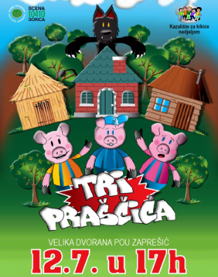 Predstava: Tri Pra&scaron;čića