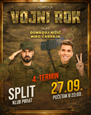 Komedija "Vojni Rok"