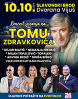 Koncert "Sjećanje Na Tomu Zdravkovića